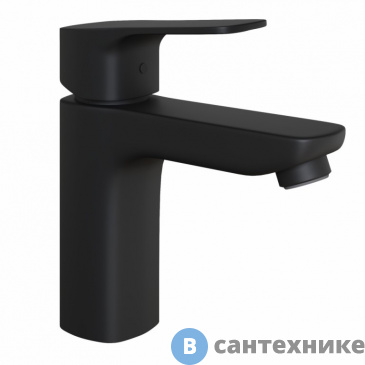 картинка Смеситель Paini Viva Style P4YO205 для раковины, без донного клапана, чёрный
