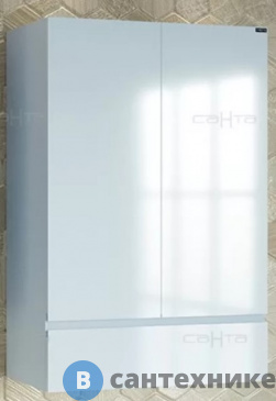 картинка Шкаф подвесной СанТа Марс 600*900 1 ящ. над стиральной машиной (700245)