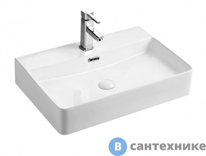 картинка Раковина WELTWASSER ELBACH 2173 подвесная (600х420х120)