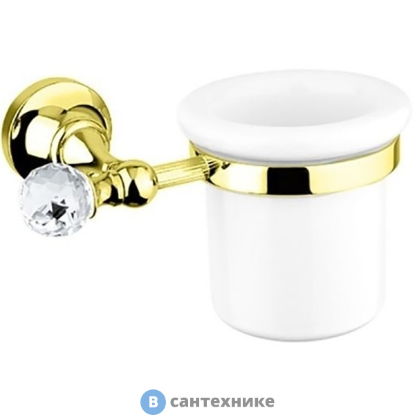 Стакан Cezares OLIMP-TUM-03/24-Sw подвесной, золото