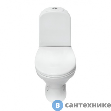 картинка Унитаз-компакт SANITA LUXE Classic SLD белый н/п под кн/арм (+2-ур.арм GEBERIT, дюро сид. )