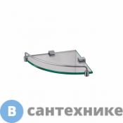 Полка Zeegres CUB 21117101 угловая стеклянная
