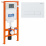 Комплект BelBagno 2 в 1 BB002-80/BB009-MR-BIANCO (инсталляция для унитазов BelBagno BB002-80 с кнопкой смыва BB009-MR-BIANCO)