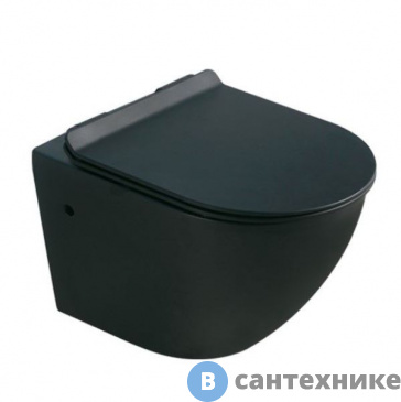 картинка Унитаз подвесной MEER MR-2107mb