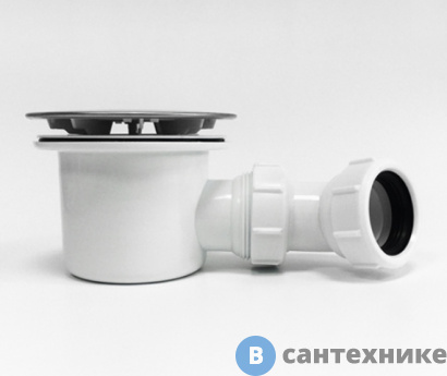 картинка Сифон WasserKRAFT D210 для поддонов серии Berkel 48T