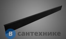 Экран WELTWASSER SKS14090-BL Размер 1380х880х100 мм. Прямоугольный AL для поддона 1400х900, цвет черный.