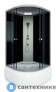 картинка Душевая кабина Arcus S-22G (90x90) тонированное стекло