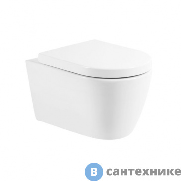 картинка Унитаз BelBagno MARINO BB105CHR подвесной безободковый с креплением, без сиденья