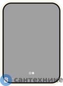 Зеркало Aquanet Контур 500х700 LED TX черный (367648)