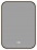 Зеркало Aquanet Контур 500х700 LED TX черный (367648)
