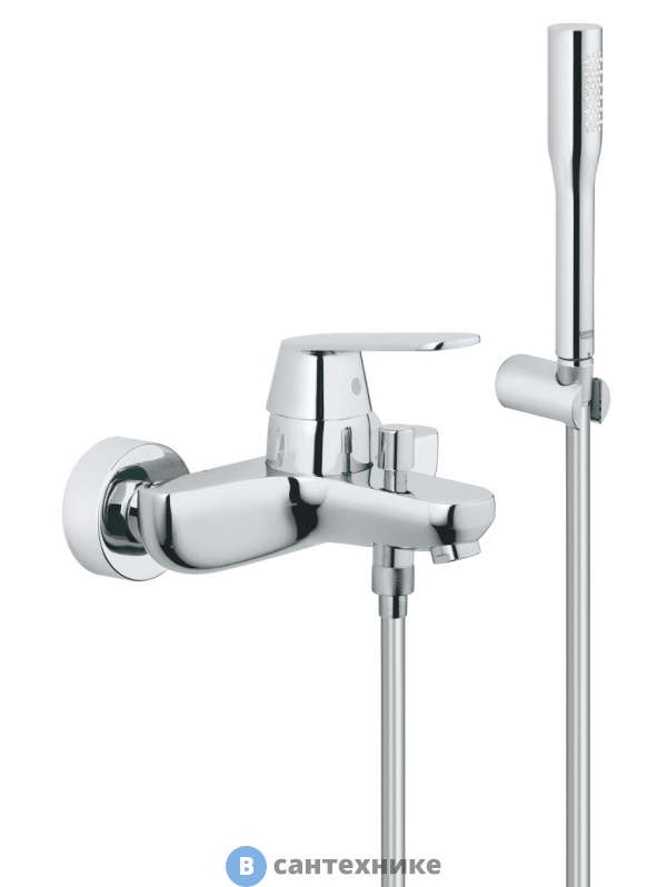 Смеситель Grohe 32832000 Eurosmart Cosmopolitan для ванны с душевым гарнитуром Euphoria Cosmopolitan