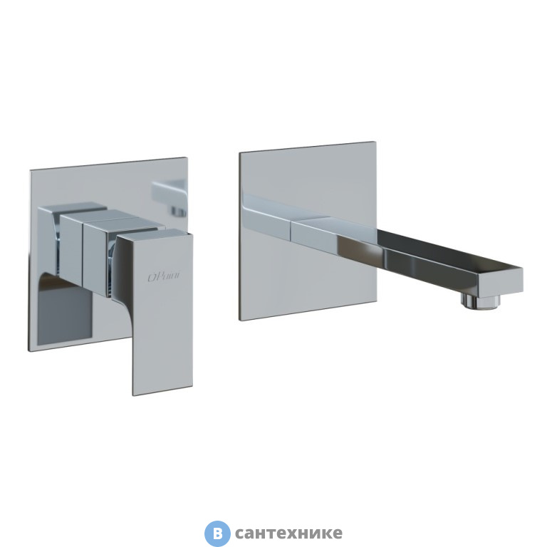 Смеситель Paini Grazia 21CR208 для раковины, встраиваемый