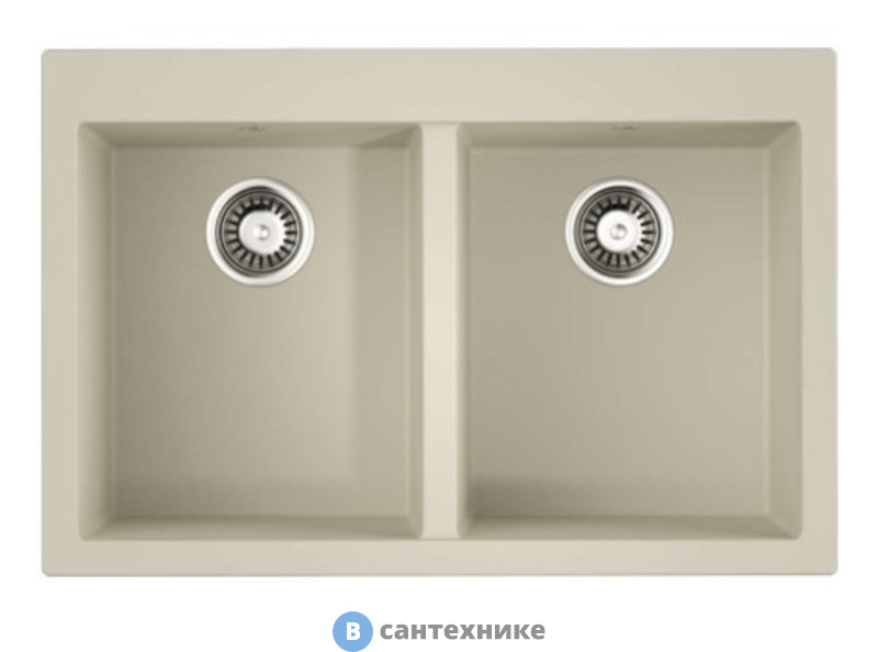 Кухонная мойка OMOIKIRI Bosen 80-2-EV эверест (4993842)