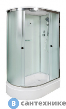 картинка Душевая кабина Deto D272S+ эл. R (120х80х220 см)