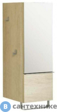 картинка Полуколонна Jacob Delafon ODEON UP EB893G-E10 левая, квебекский дуб (35х34х96)