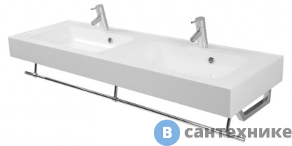 картинка Раковина Акватон Ричмонд 1500 белая (1A70573KRD010)