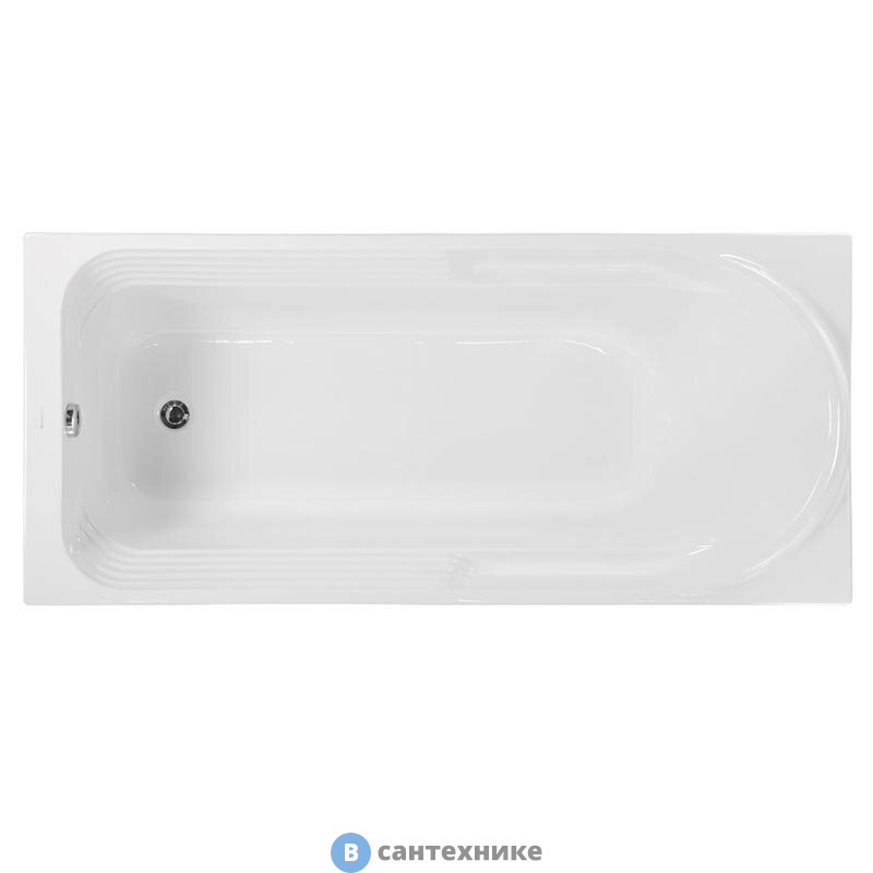 Ванна акриловая VagnerPlast HERA 180*80*43 BIANCO (VPBA180HER2X-04)