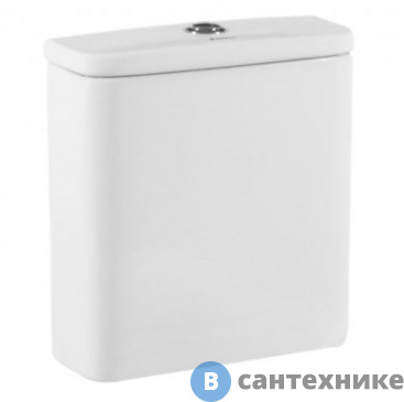 картинка Бачок Aquanet Cube-C-1 для унитаза напольного Слив 4,5/3 лподключение снизу (210760)