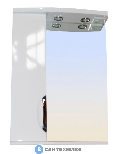 Зеркало Loranto Стиль-58 левое (580*745*180) (CS00024665)