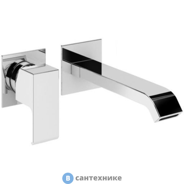 Смеситель Cezares PORTA-BLI2-01-W0 для раковины однорычажный, без донного клапана, хром