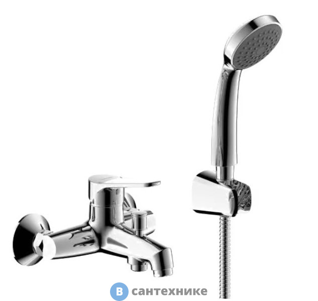 Смеситель Bravat Emeralda TF6135147CP-B-RUS для ванной