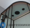 картинка Душевая кабина Frank F412/2L М Black левосторонняя высокий поддон матовое стекло