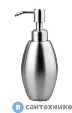 картинка Дозатор для жидкого мыла WasserKRAFT Ruwer K-6799, 330 ml нержавеющая сталь
