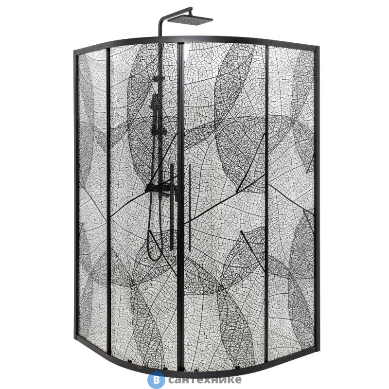 Душевое ограждение DTO HB 100 Black