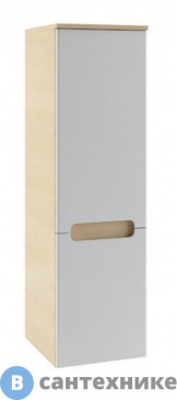 картинка Шкаф боковой Ravak SB-350 CLASSIC L белый/береза (X000000311)