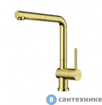 картинка Смеситель OMOIKIRI Akashi-S-LG светлое золото (4994263)