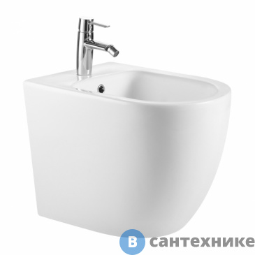 картинка Биде ABBER Bequem AC1152 приставное белое