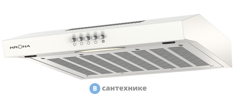 Вытяжка кухонная Krona ERMINA 500 white PB