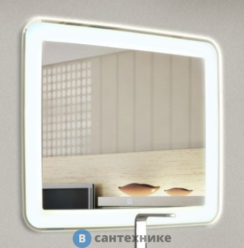 Зеркало с подсветкой Art & MAX Latina 900x800 AM-Lat-900-800-DS-F