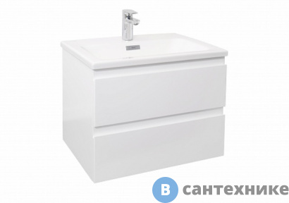 картинка Тумба под раковину Jacob Delafon MADELEINE EB2052-J5 /60/ (блестящий белый)