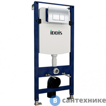 картинка Инсталляция IDDIS Optima Home OPH00GCi32K + клавиша смыва, хром