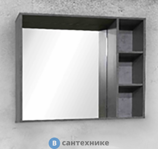 Зеркало Grossman ФАЛЬКОН-80 бетон