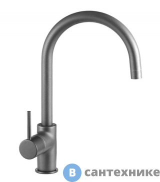 картинка Смеситель AZARIO TASCO AZ-151644307 для кухни, серый гранит матовый