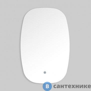 картинка Зеркало Black&White U925.MR LED, c кнопкой вкл. (580x900x24)