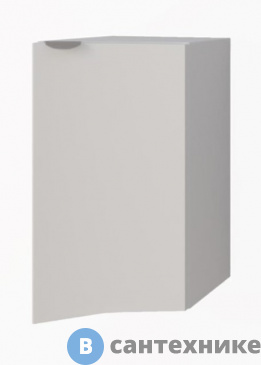 картинка Шкаф подвесной Cezares RIALTO с одной распашной дверцей, правосторонний 55173 Bianco opaco, 34x41x65