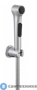 картинка Гигиенический душ Jacob Delafon ELATE E97258-CP шланг, держатель (хром)