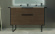 Тумба под раковину Cezares URBAN с двумя выдвижными ящиками 55161 Frassino scuro, 120x46x62