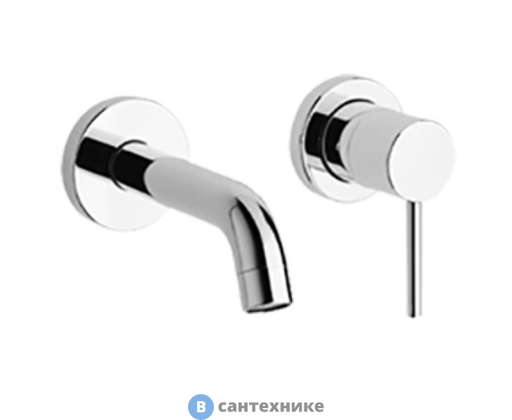 Смеситель Paini 78CR208 Cox встраиваемый в стену для рак., хром