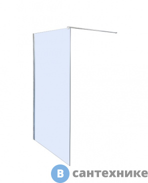 картинка Душевое ограждение Parly T100 (100х190) прозрачное стекло