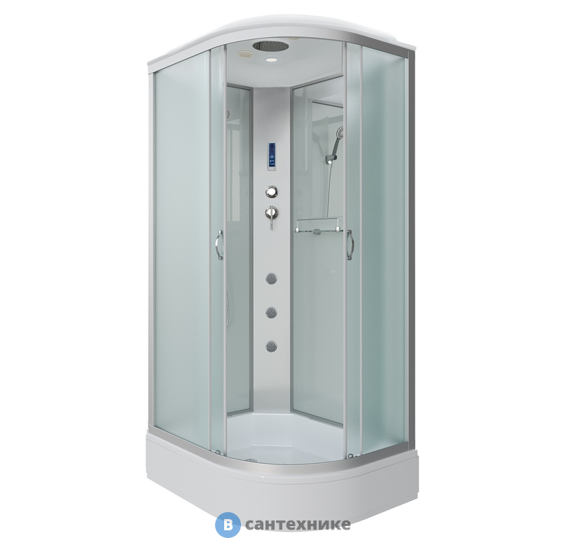 Душевая кабина Niagara NG-33294-14LF (1200х900х2150) средний поддон, стекло матовое