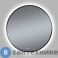 картинка Зеркало Grossman COSMO-норма BLACK (700*700*45) LED с сенсорным выключателем и подогревом (1970702)