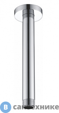 картинка Потолочный излив для душа WasserKRAFT A068 латунь, хромоникелевое покрытие