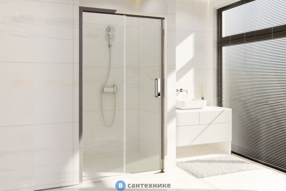 Душевая дверь Royal Bath ACCORD RB HS-T-CH 105x200 (прозрачное) (RB105HS-T-CH)