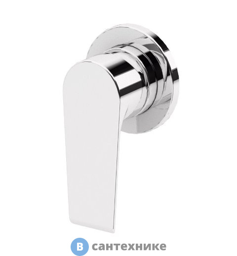 Смеситель Cezares NAUTIC-DIM-01 встраиваемый, однорычажный для душа, хром
