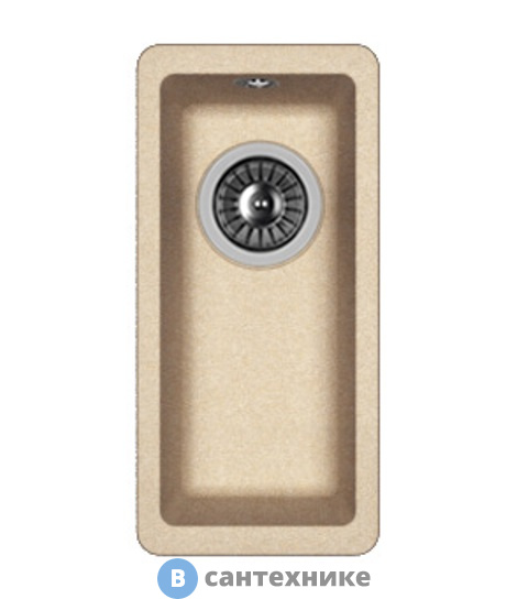 Кухонная мойка FLORENTINA Вега 160, песочный FG (22.300.00160.107)