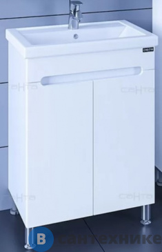 картинка Тумба под раковину СанТа Лондон-60 напол. ум. Фостер 60 (224015)